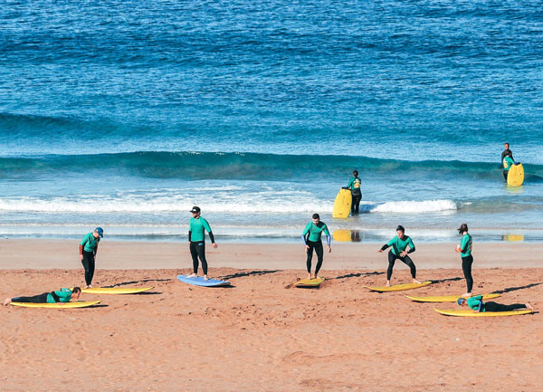 Familien Surfkurs auf Fureteventura El Cotillo
