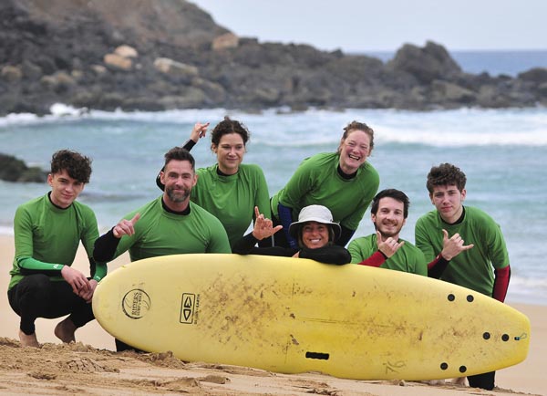 Surfen lernen von den Profis
